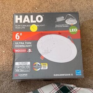 Halo LED Slim Canless Downlight with Selectable Colors